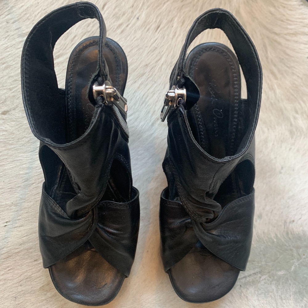 Rick Owens Twist Wedge Shoes View 2